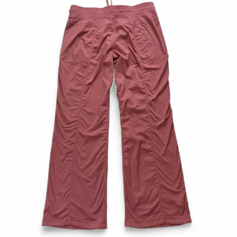 Lululemon Dance Studio Full Length Pants Size 14 Pink Brier Rose Rare - Picture 2 of 8
